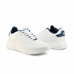 Brooks Men's Sneakers // White + Navy (Euro: 44)