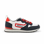 Emerson Unisex Sneakers // Navy + White + Red (Euro: 37)