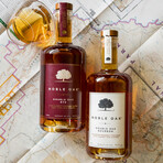 Noble Oak Whiskey Set // Set of 2 // 750 ml Each