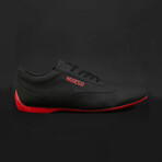 Charlie Unisex Sneakers // Black + Red (Euro: 41)