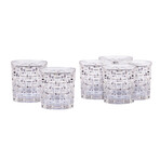 El Vannerie Fashion Glasses // Set of 4