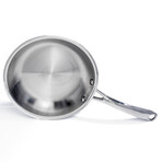 Professional // Stainless Steel Tri-Ply 2-Piece Frying Pan Set