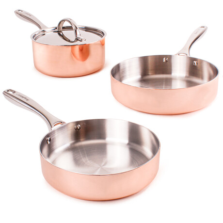 Copper + Tri-Ply 4-Piece Starter Set