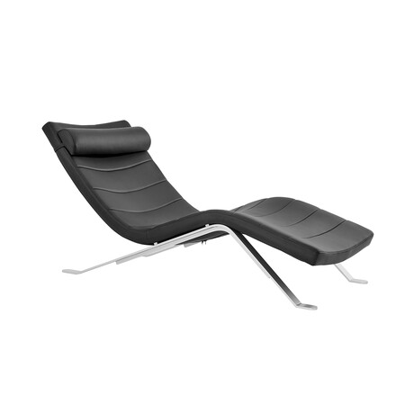 Gilda Lounge Chair // Black
