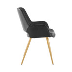 Desi Armchair // Black