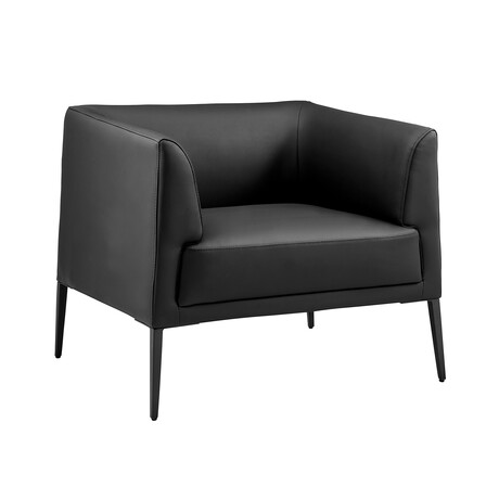 Matias Lounge Chair // Black