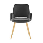 Desi Armchair // Black