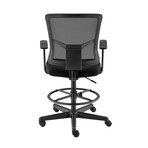 Tuva Adjustable Height Drafting Stool