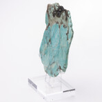Amazonite Specimen + Custom Acrylic Base
