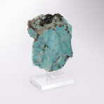 Amazonite Specimen + Custom Acrylic Base