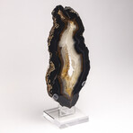 Brazilian Agate Slab + Custom Acrylic Stand