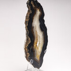 Brazilian Agate Slab + Custom Acrylic Stand