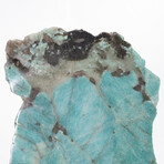 Amazonite Specimen + Custom Acrylic Base