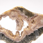 Large Brazilian Agate Slab + Custom Acrylic Stand V2