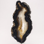 Brazilian Agate Slab + Custom Acrylic Stand