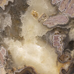 Large Brazilian Agate Slab + Custom Acrylic Stand V1