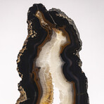 Brazilian Agate Slab + Custom Acrylic Stand