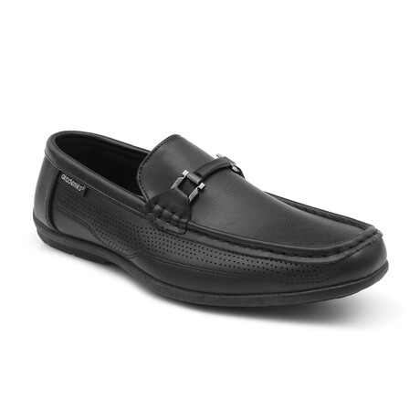 Akademiks Men's Stride Driving Shoe // Black (8 M)