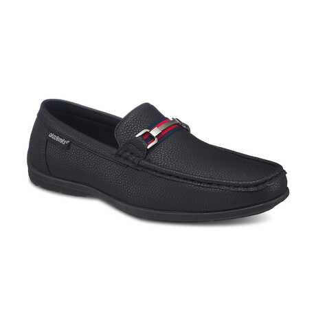 Akademiks Men's Spirit Driving Shoe // Black (8 M)