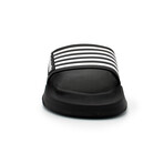 Akademiks Men's Stripe Slides // Black (8 M)