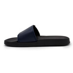 Akademiks Men's Velcro Strap Slides // Navy (8 M)