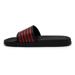 Akademiks Men's Flip 1.0 Slides // Red (11 M)