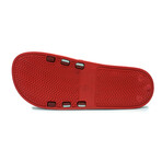 Akademiks Men's Stripe Slides // Red (8 M)