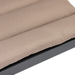 Skog Armchair // Black + Taupe + Anthracite // Set of 2