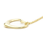 Tiffany & Co. // 18k Yellow Gold Open Heart Necklace // 16" // Pre-Owned