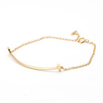 Tiffany & Co. // 18k Rose Gold Smile Bracelet // 6.3" // Pre-Owned