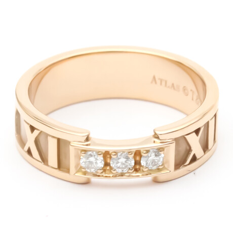 Tiffany & Co. // 18k Rose Gold Diamond Ring // Ring Size: 6 // Pre-Owned