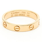 Cartier // 18k Rose Gold Love Ring // Ring Size: 6 // Pre-Owned