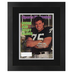 Howie Long // Matted + Framed Sports Illustrated // July 22, 1985 Issue