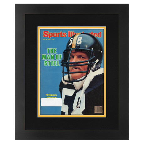 Jack Lambert // Matted + Framed Sports Illustrated // July 30, 1984 Issue