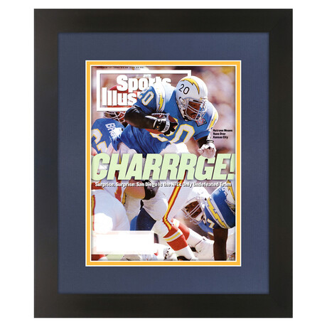 Natrone Means // Matted + Framed Sports Illustrated // October 17, 1994 Issue