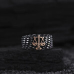 Scales of Justice Silver Ring // Silver + Gold (9)