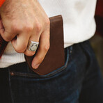 Rogue Front Pocket Wallet Classic // Cow Leather