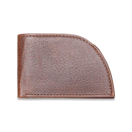 Rogue Front Pocket Wallet // Horween Bison Leather