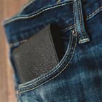 Rogue Front Pocket Wallet // Bison Leather