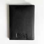 Rogue Leather Passport Holder // Black