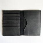 Rogue Leather Passport Holder // Black