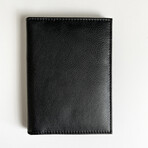 Rogue Leather Passport Holder // Black