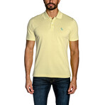 Marcus Short Sleeve Polo // Pastel Yellow (L)