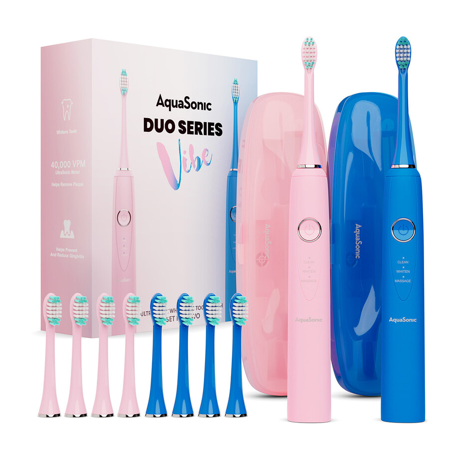 AquaSonic Ultrasonic Smart Toothbrush The Smarter Way To Pearly Whites Touch of Modern