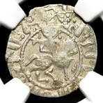 Cilician Armenia // Gosdantin IV, 1365-1373 AD // Silver Coin