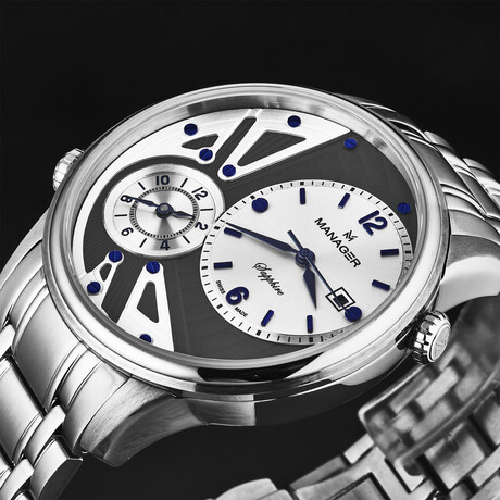 Manager Nomad Dual-Time Quartz // MAN-TR-03-SM // Store Display