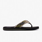 Aleader Men‘s Canvas Flip Flops // Camouflage (US: 9)