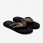 Aleader Men‘s Canvas Flip Flops // Camouflage (US: 11)