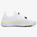 Aleader Men's Xdrain Flex Knit Water Shoes // White + Safgy Yellow (US: 11)