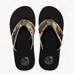 Aleader Men‘s Canvas Flip Flops // Camouflage (US: 11)